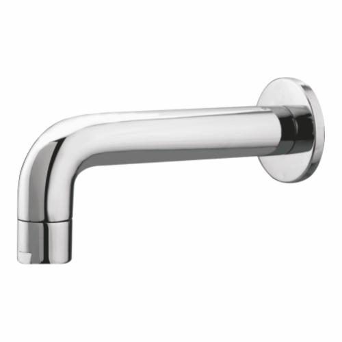 Wall Spout-Plain with Wall Flange Chrome